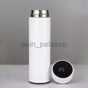 فلاسک هوشمند دماسنج‌دار استیل 304 ظرفیت 500 میلی‌لیتر | حفظ دمای سرد و گرم